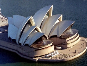 Sydney Opera House from above